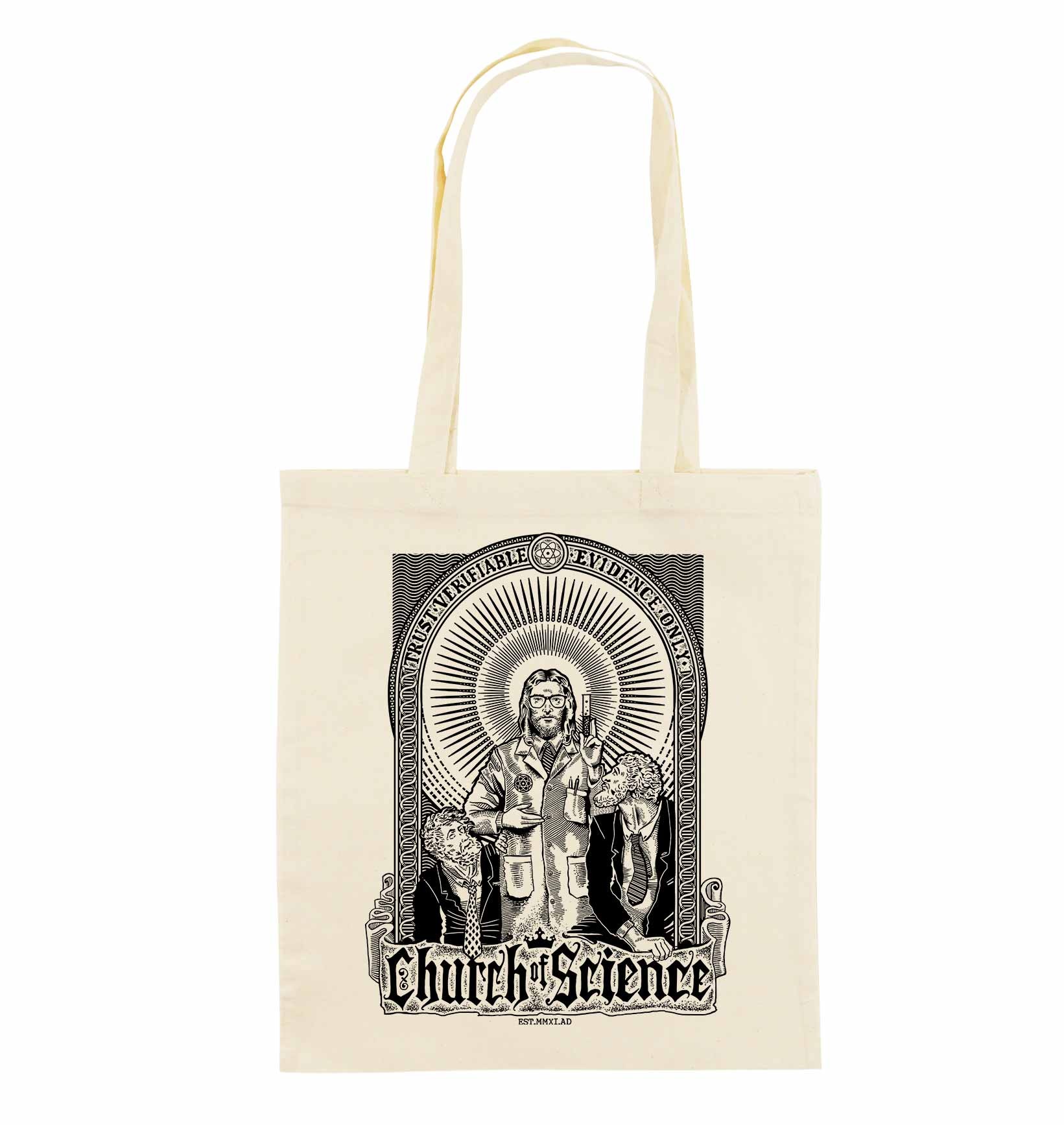 Tote Bag Church Of Science Grafitee