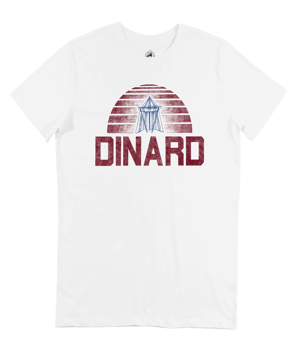 T-shirt pour Homme Dinard de couleur Blanc
