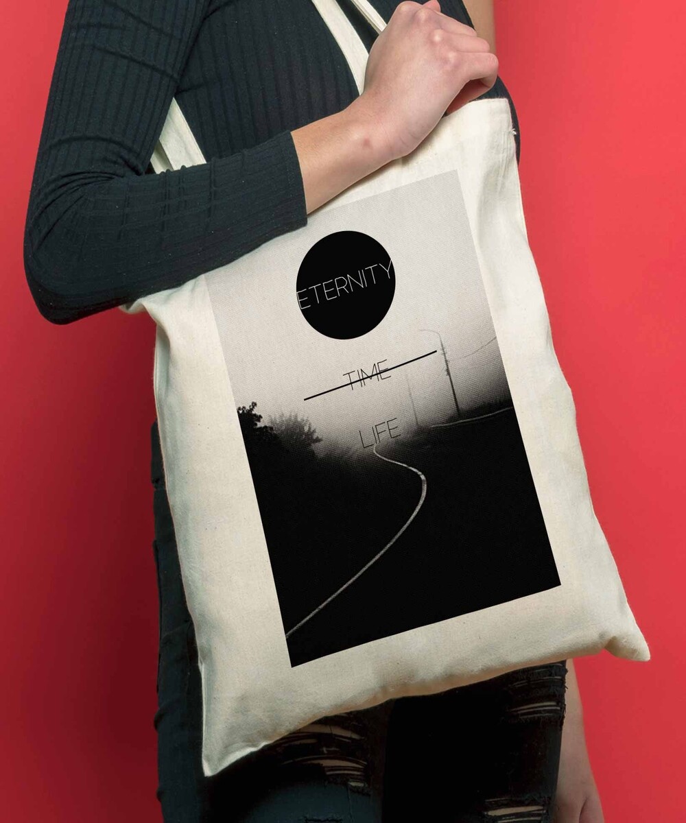 Tote Bag pour Femme Eternity de couleur Écru