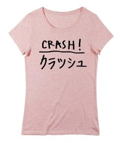 T-shirt Femme avec un Femme Crash Grafitee