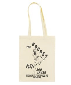 Tote Bag pour Femme Rod Laver de couleur Écru