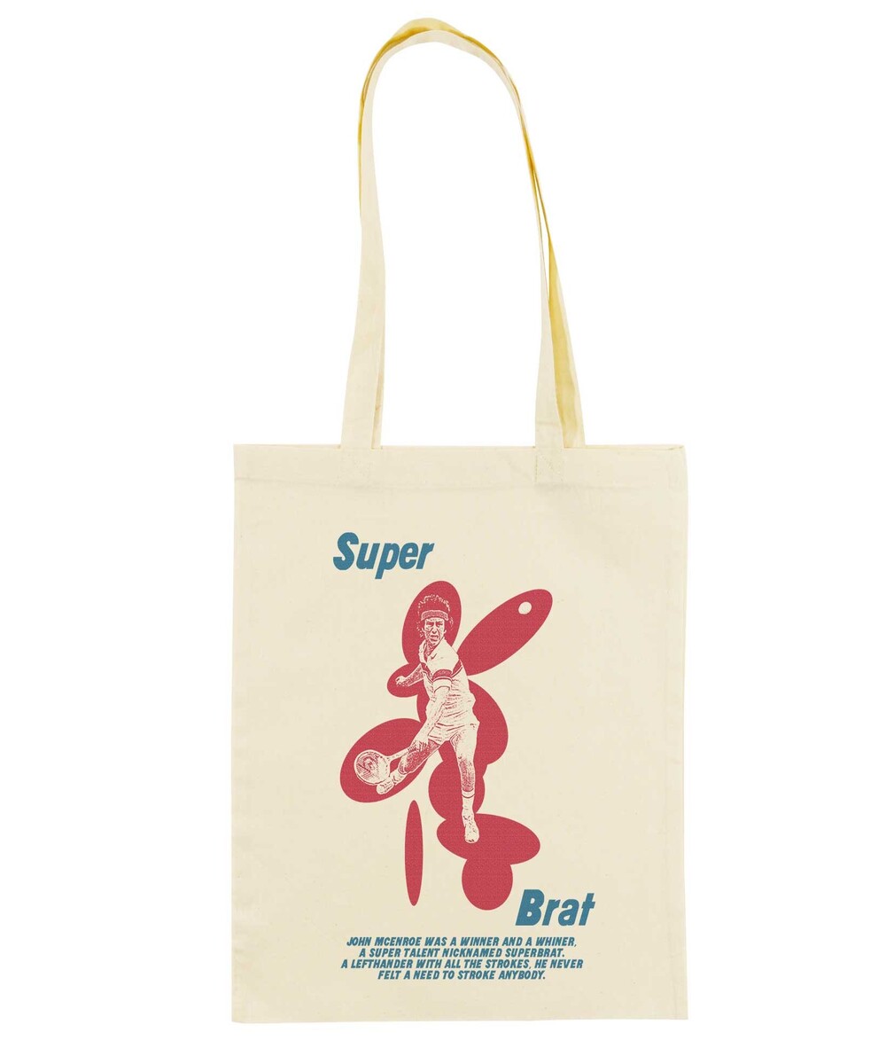 Tote Bag pour Femme John McEnroe de couleur Crème