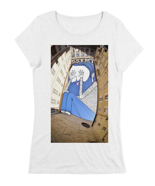 T-shirt Femme avec un Femme Cache-Cache à Avignon Grafitee