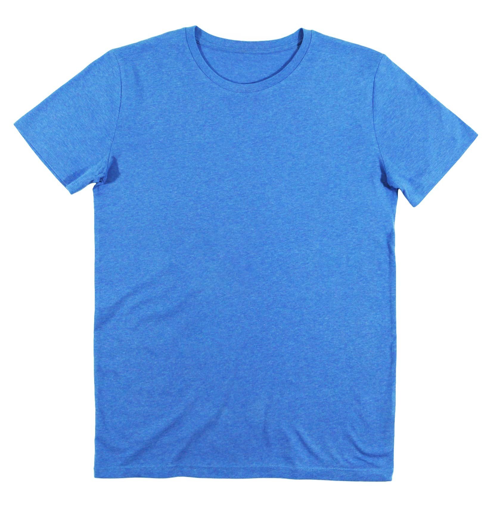 T-shirt Homme Bleu Chiné Grafitee