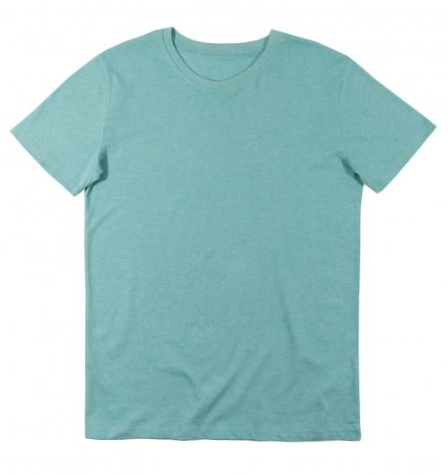 t shirt homme verte