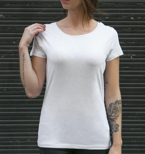 t shirt femme beige