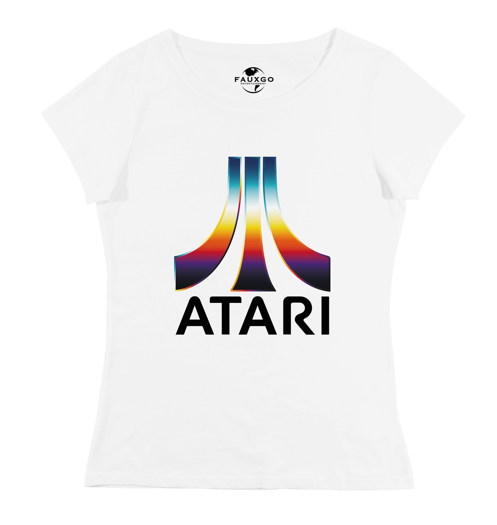 T-shirt Femme avec un Femme Atari Vintage Grafitee