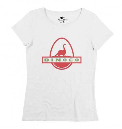 T-shirt Femme avec un Femme Dinoco Toy Story Grafitee