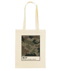 Tote Bag pour Femme AK-47 Kush de couleur Écru