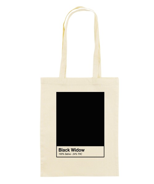 Tote Bag Femme avec un Black Widow Grafitee