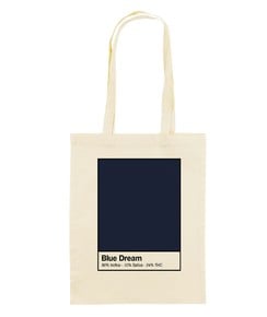 Tote-Bag pour Femme Blue Dream de couleur Écru