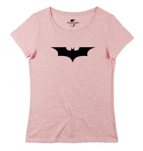 T-shirt Femme avec un Femme Logo Batman Grafitee
