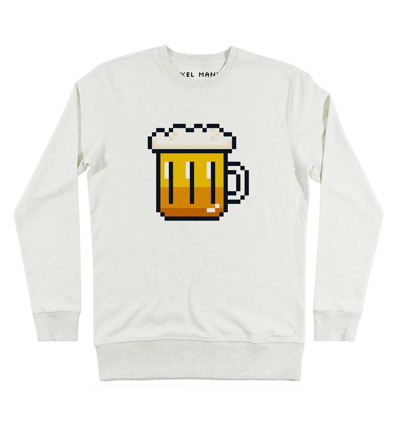 Sweat Pixel Bière Grafitee