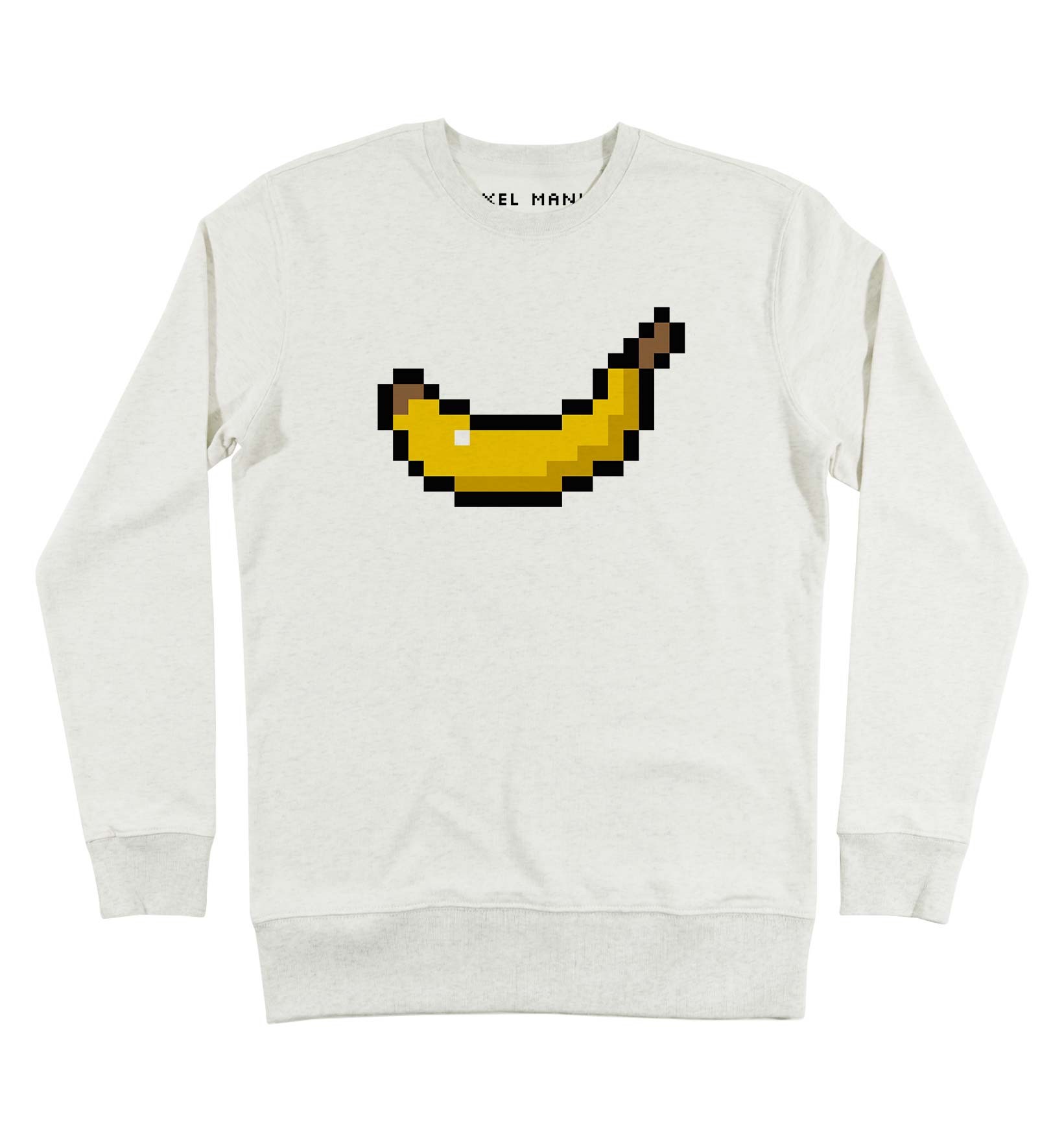 Sweat Homme Pixel Banane Grafitee
