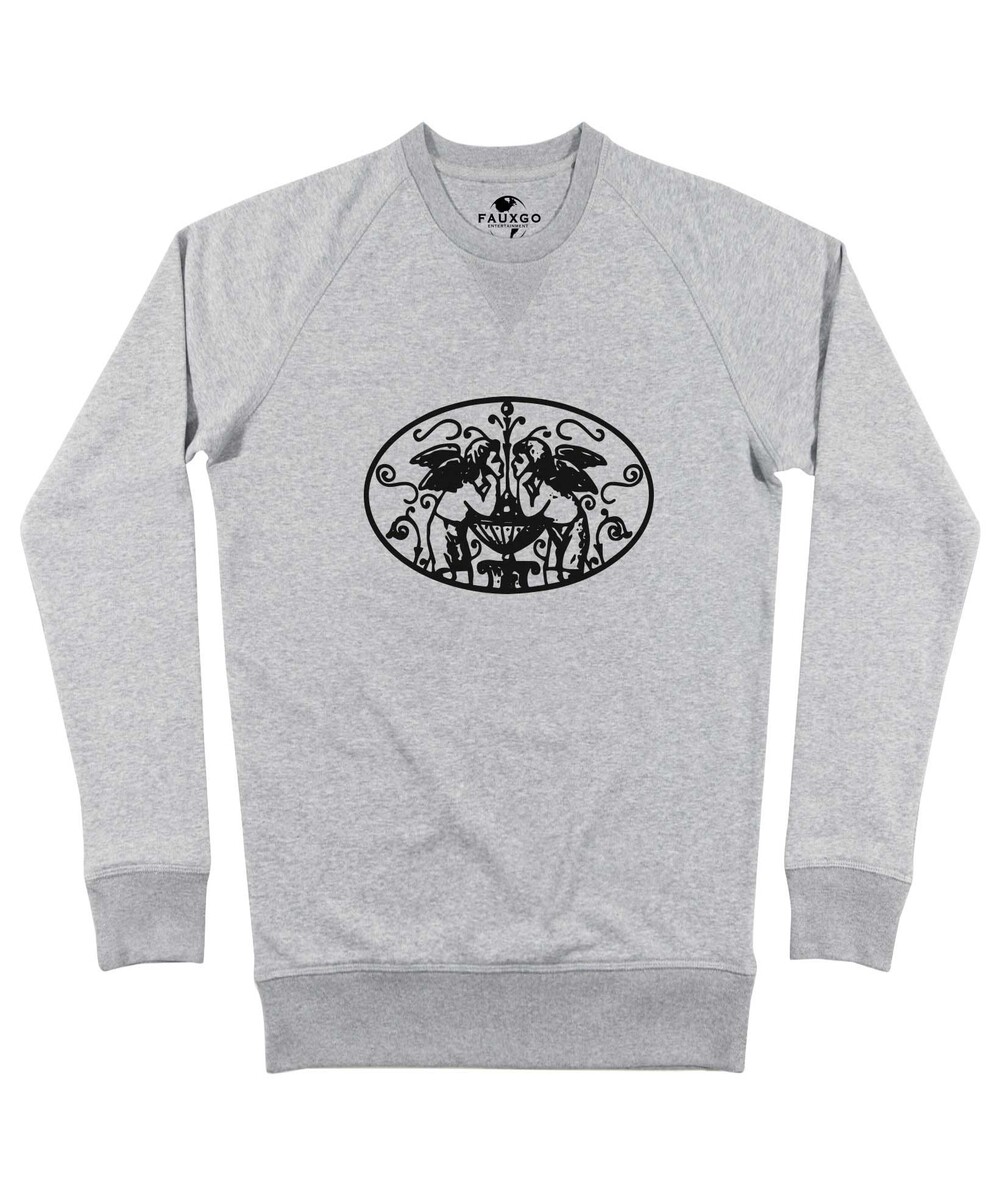 Sweat pour Homme Paper Street Soap Co de couleur Gris chiné
