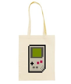 Tote Bag Game Boy de couleur Écru