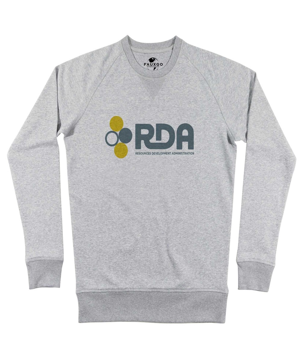 Sweat pour Homme Logo RDA de couleur Gris chiné