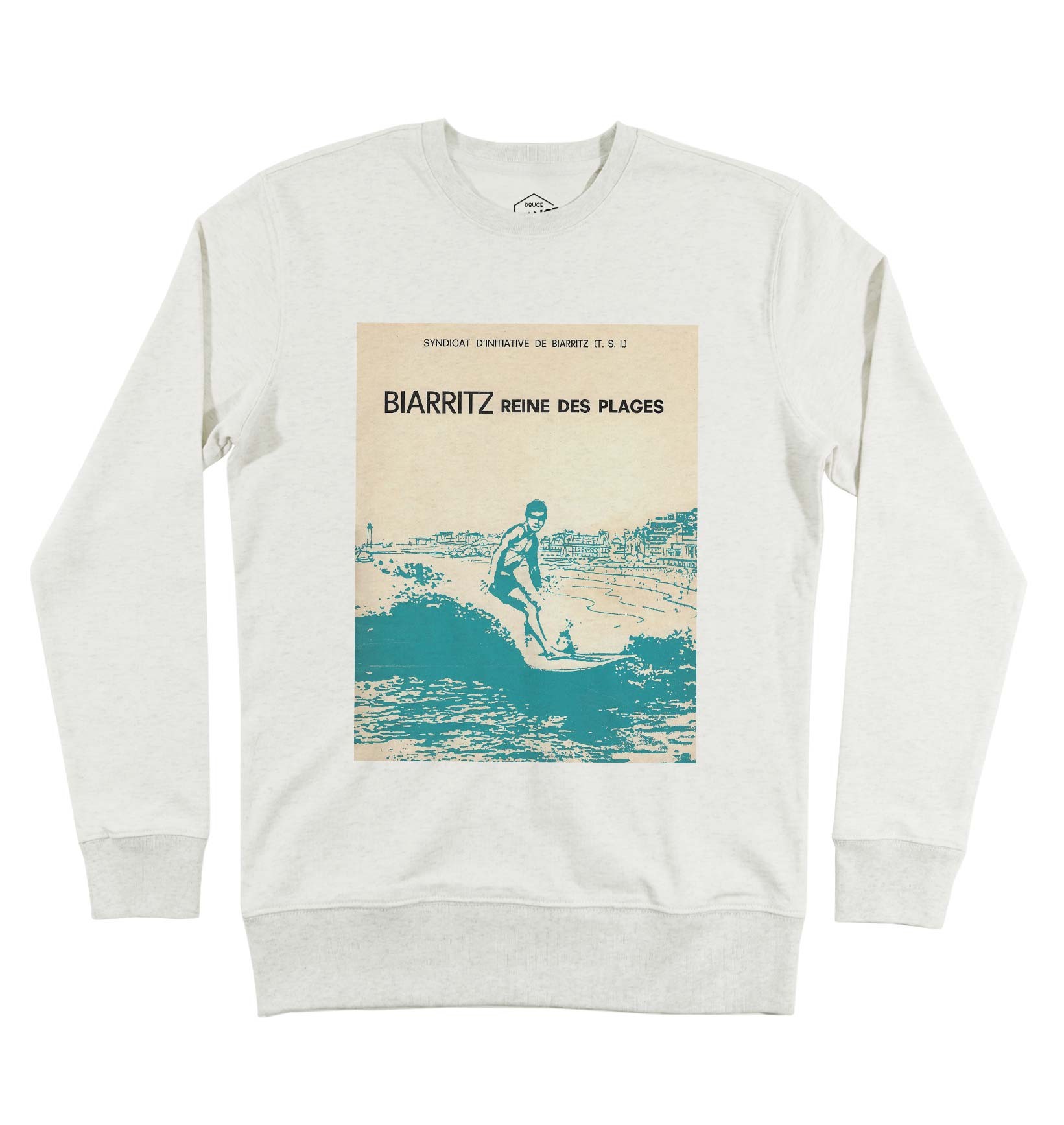 Sweat Biarritz Reine Des Plages Grafitee