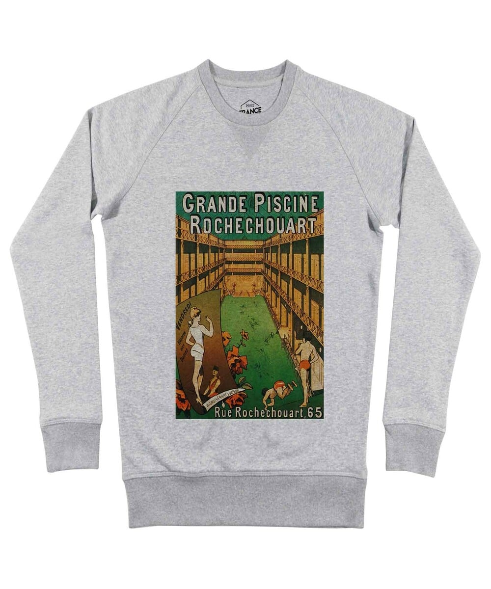 Sweat Grande Piscine Rochechouart Grafitee