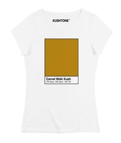 T-shirt Femme avec un Femme Camel Walk Kush Grafitee