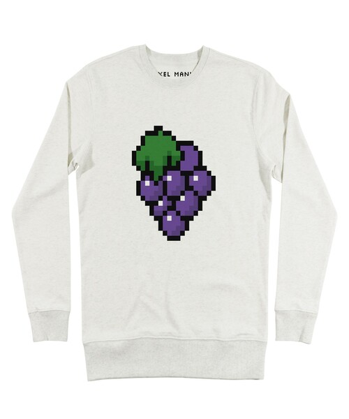 Sweat Pixel Raisin Grafitee