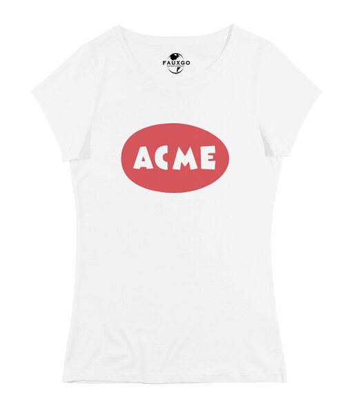 T-shirt Femme avec un Femme ACME Grafitee