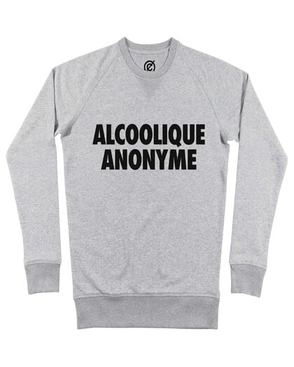 Sweat Alcoolique Anonyme Grafitee