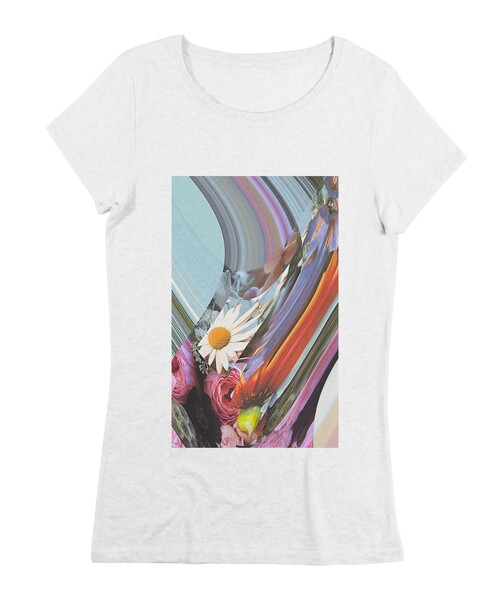 T-shirt Femme avec un Femme Flora Grafitee
