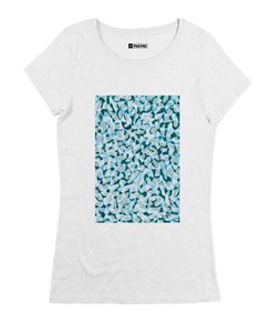 T-shirt Femme avec un Femme Bactéries Grafitee