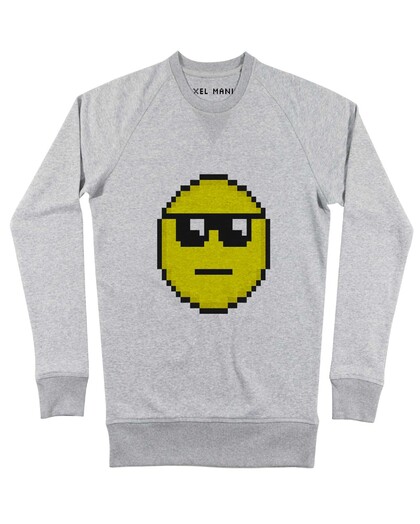 Sweat Pixel Smiley Soleil Grafitee