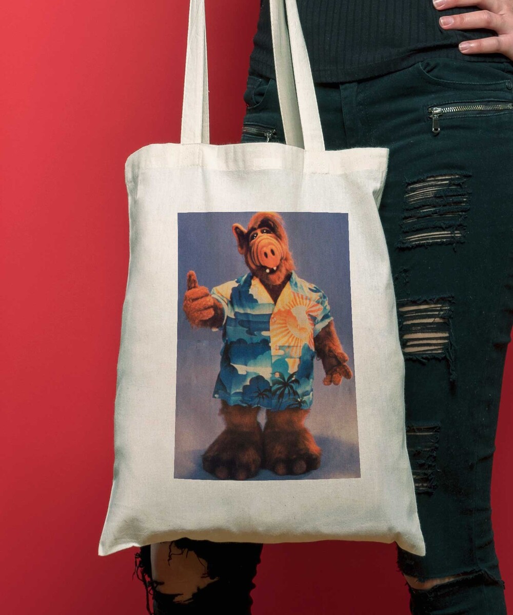 Tote Bag ALF HawaÏ de couleur Crème