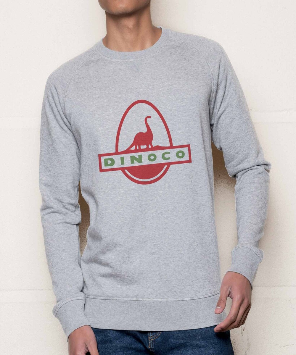 Sweat pour Homme Dinoco Toys Story de couleur Gris chiné