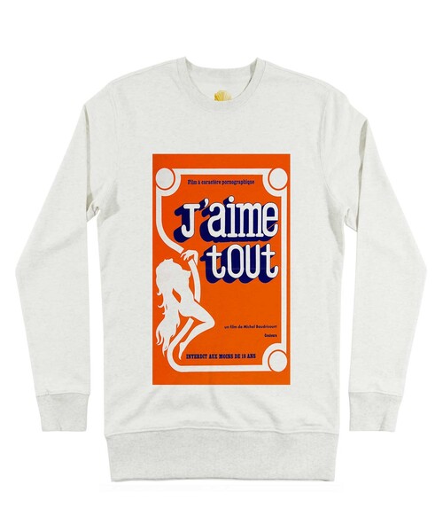 Sweat J'aime Tout Grafitee