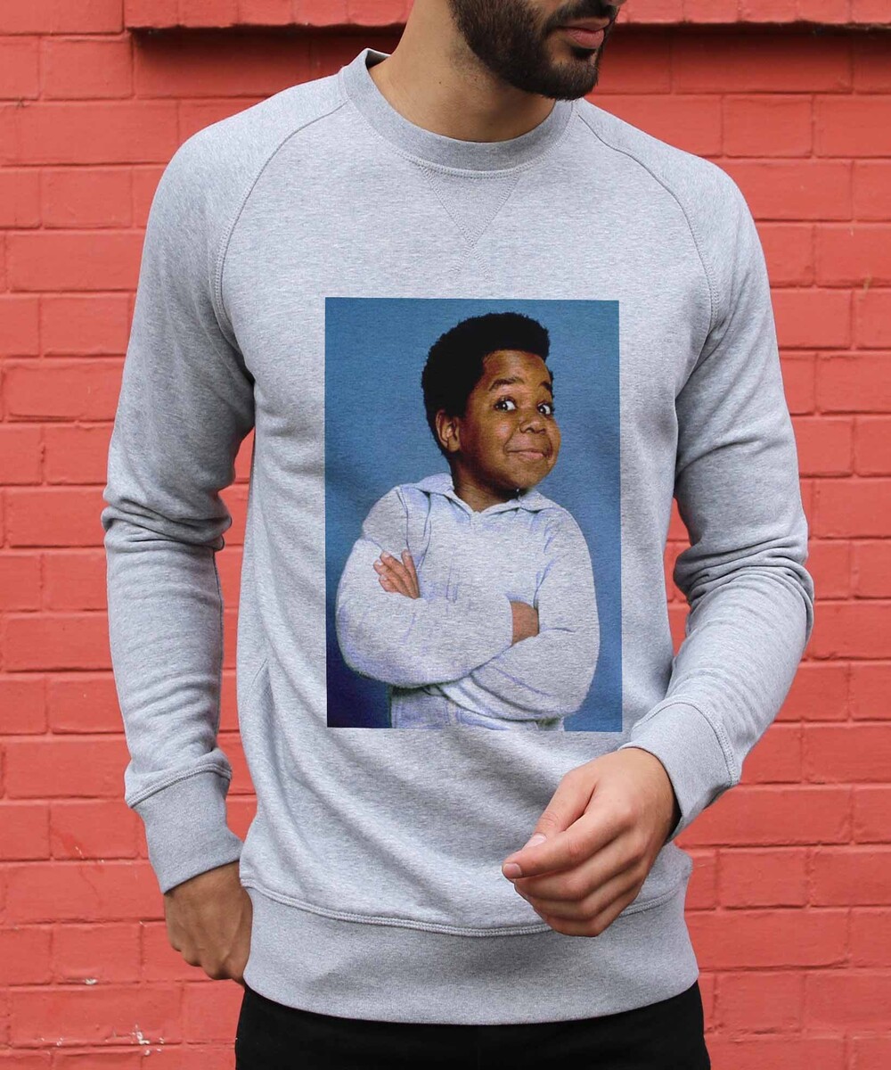 Sweat pour Homme Arnold Jackson de couleur Gris chiné
