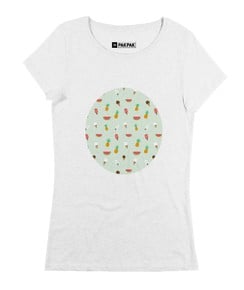T-shirt Femme avec un Femme Summer Pattern Grafitee