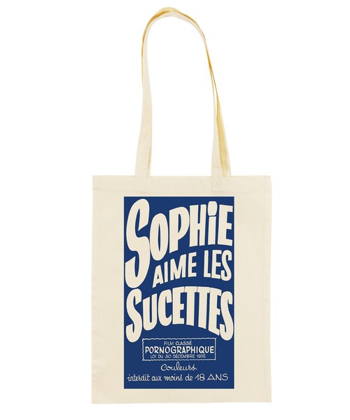 Tote Bag Sophie Aime Les Sucettes Grafitee