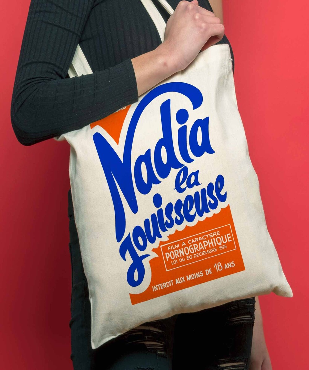 Tote Bag Nadia La Jouisseuse de couleur Crème