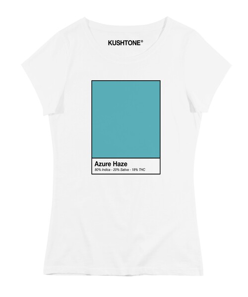 T-shirt Femme avec un Femme Azure Haze Grafitee