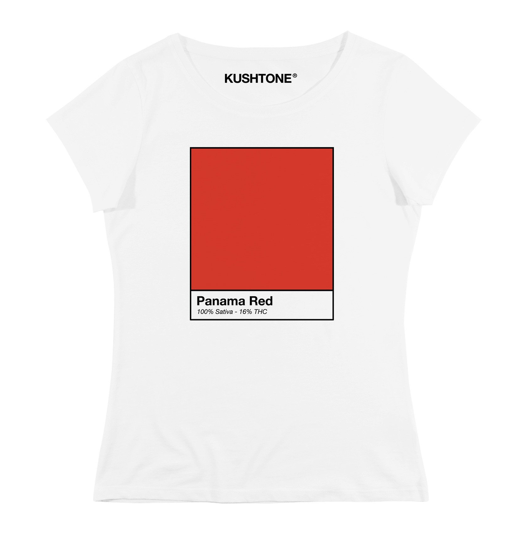 T-shirt Femme avec un Femme Panama Red Grafitee