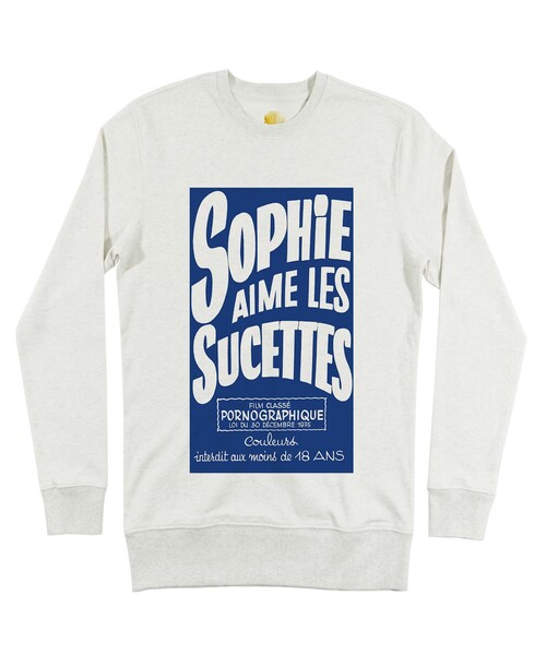 Sweat Sophie Aime Les Sucettes Grafitee