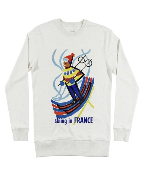 Sweat Skiing in France Grafitee