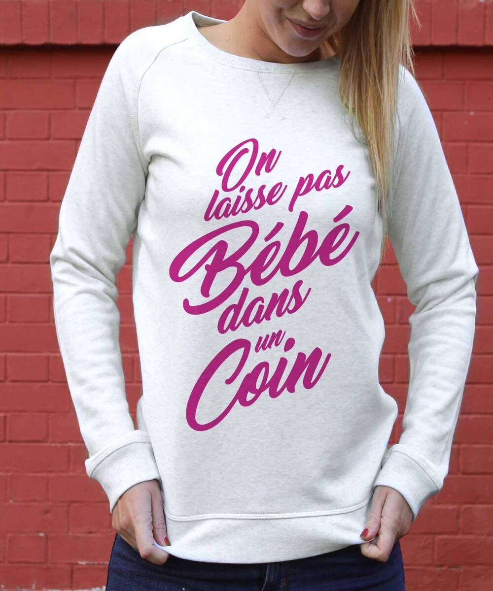 Sweat On Laisse Pas Bebe Dans Un Coin Dirty Dancing Grafitee
