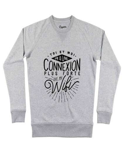 Sweat Connexion Wifi Grafitee
