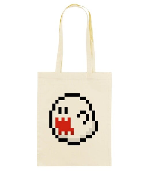 Tote Bag Pixel Boo Grafitee