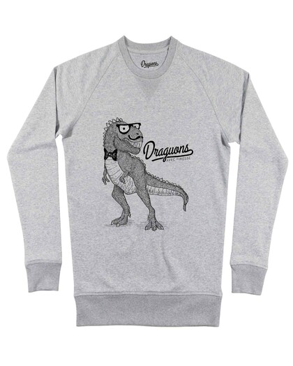 Sweat Draguons Avec Finesse Grafitee