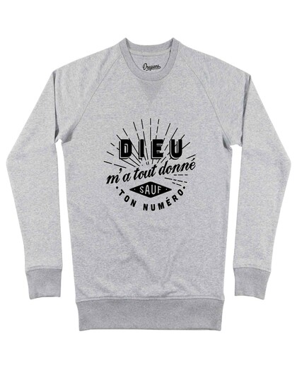 Sweat Ton Numéro Grafitee