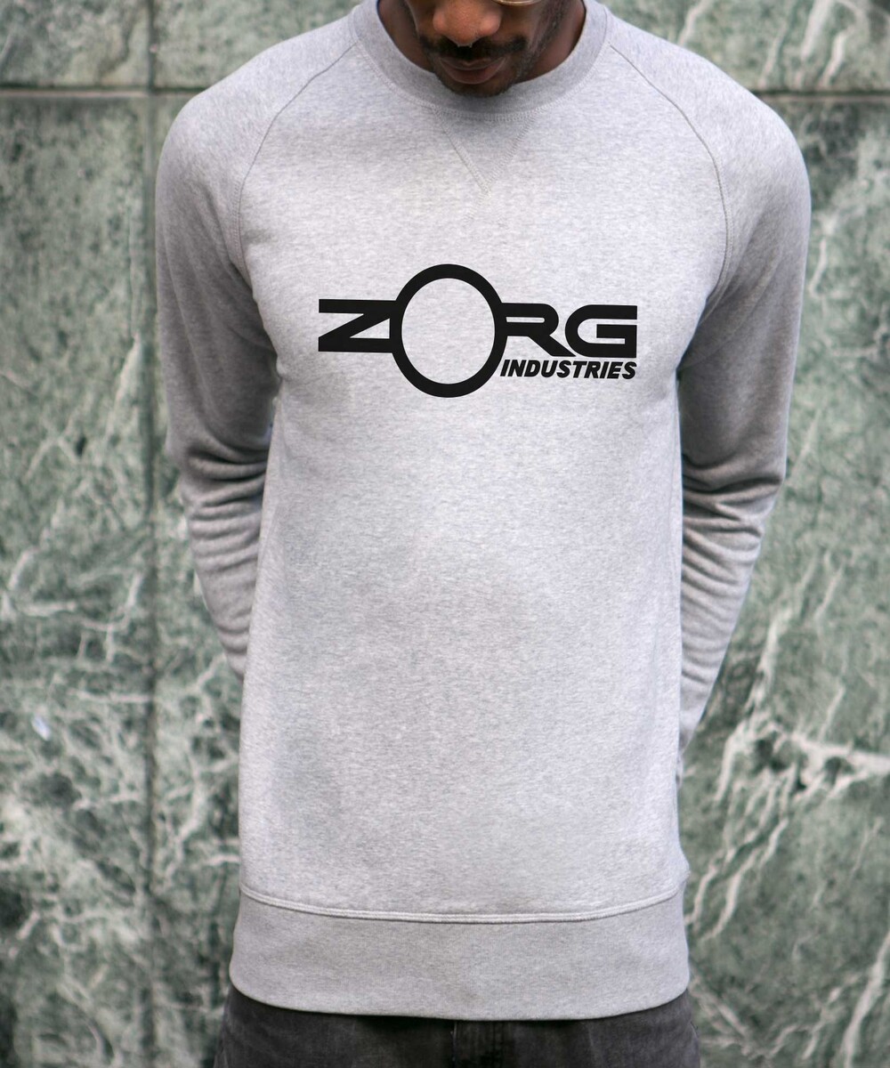 Sweat pour Homme Zorg Industries de couleur Gris chiné