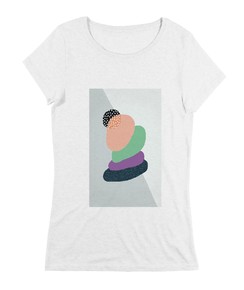 T-shirt Femme avec un Femme Zen Grafitee