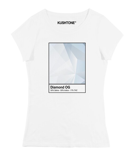 T-shirt Femme avec un Femme Diamond OG Grafitee