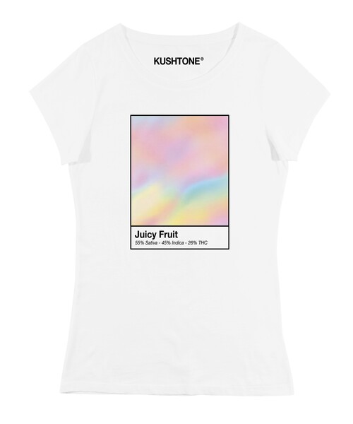 T-shirt Femme avec un Femme Juicy Fruit Grafitee